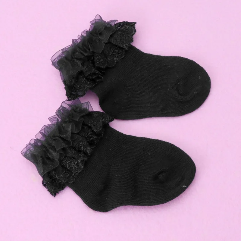 Носки для новорожденных младенцев, кружевное платье принцессы, носки с начесом для девочек; для новорожденных; носки для девочек