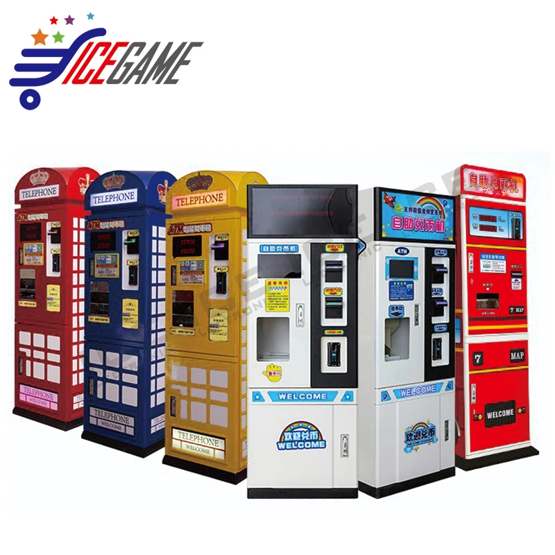 2018 newest coin change vending machines auto coin changer machines
