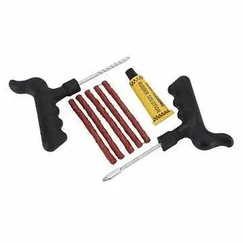 

8in1 Car Motorcycle Wheel Tyre Puncture Tubeless Emergency Repair Strips DIY Kit