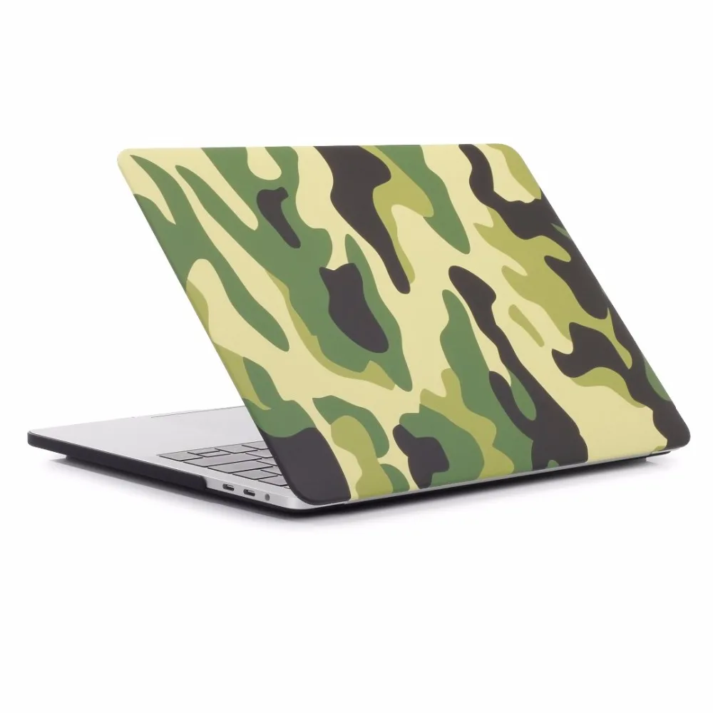 Чехол для ноутбука Camou MacBook Air 11 Retina 12 13 2018 Pro 15 дюймов с сенсорной панелью A1706 A1989 A1707