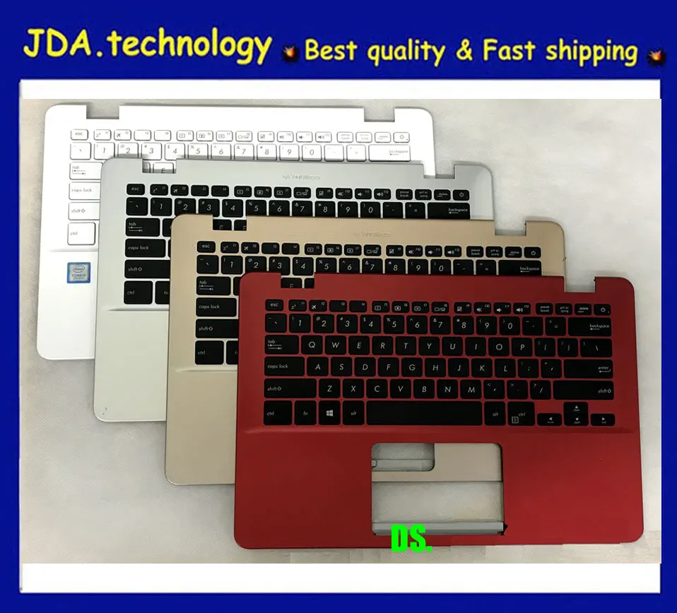

wellendorff 95%New Original top case for ASUS VIVOBOOK S4000U S4000 S4000UA S4100 X450U palmrest upper cover US keyboard