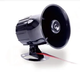 Large Sounds Wired Siren 120db Mini Wired Siren Horn DC 12V for Wireless Home font b