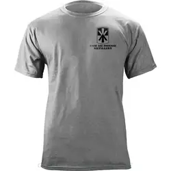 Мужской Бренд GILDAN Футболка Мода Армия 11th ПВО артиллерия (Ada) Полный Цвет Футболка ветерана странные вещи дизайн футболка