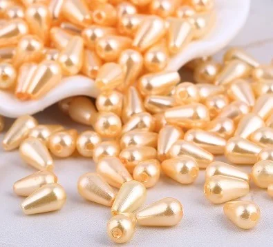 6*10 мм 60 шт./лот Multi-Цвета ABS Tear Drop бусы имитация жемчуг бусы для изготовления ювелирных изделий craft бусинами