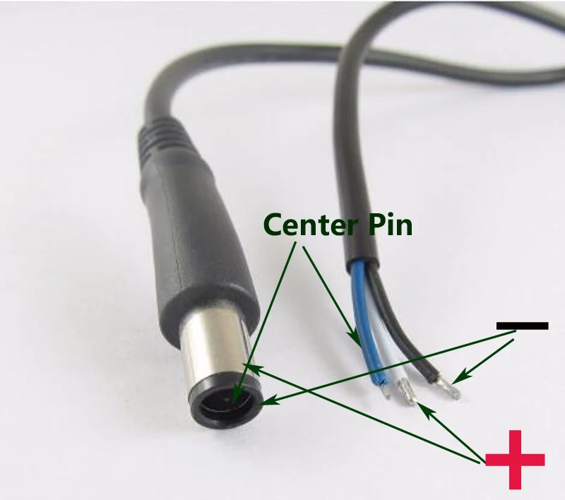 1pcs DC Cord Tip 7.4mm x 5.0mm Plug Connector Cable Cord For DELL HP Laptop Tablet PC Replacement 30cm/1feet 1pcs DC Cord Tip 7.4mm x 5.0mm Plug Connector Cable Cord For DELL HP Laptop Tablet PC Replacement 30cm/1feet