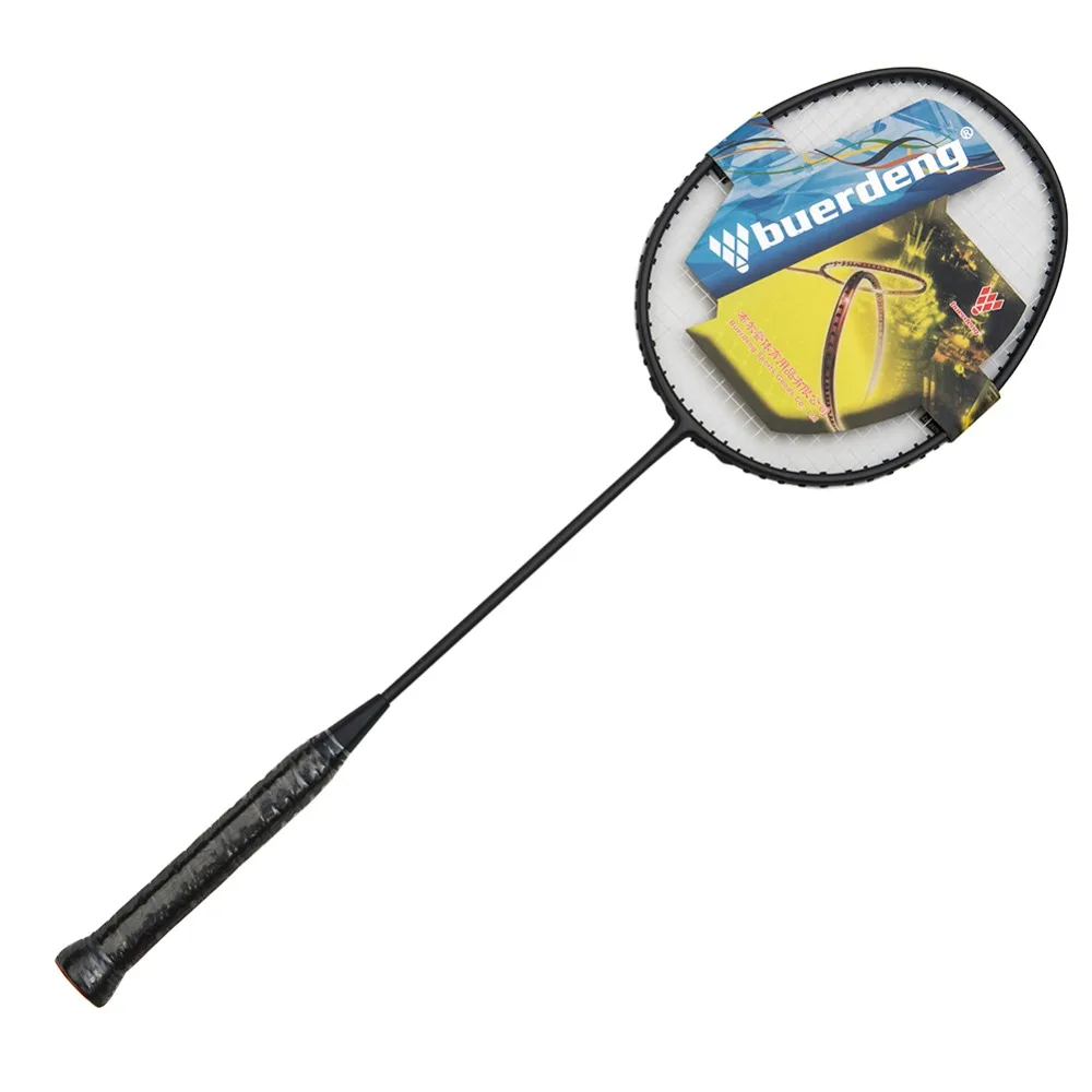 Buy 35Lbs badminton racket prestrung with overgrip