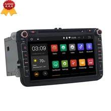 Quad Core 1024 600 2 din 8 VW Android 4 4 Car DVD player for GOLF