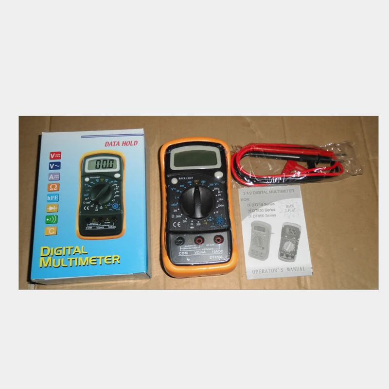

Leter Multimeter DT850L multimeter backlit display