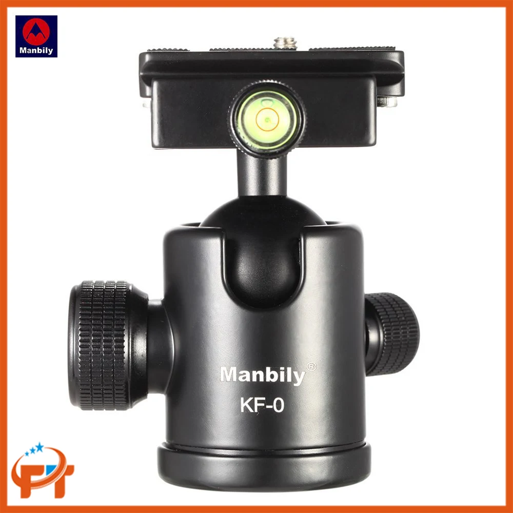 Manbily KF-0 Camera Tripod Ball Head Aluminum Allo...