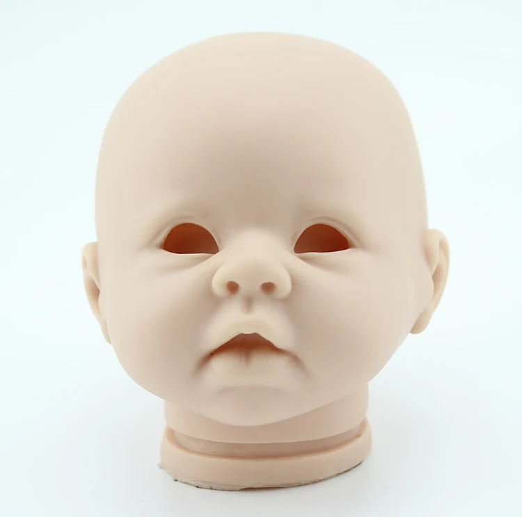 NPK reborn Baby doll комплект, Лидер продаж reborn питания кукла комплект в Неокрашенный DIY пустой кукольный комплект мягкой винил Криста