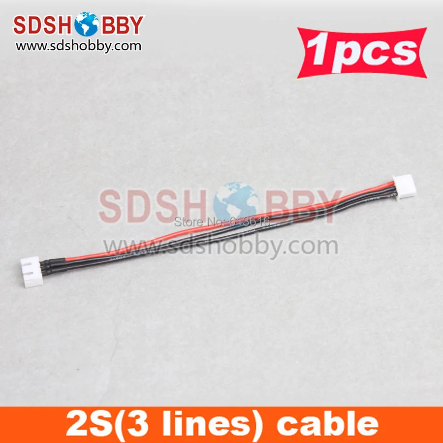 2S 15cm LiPo Battery Extension Line Wire Connector with Balance Charger Plug 22AWG Line 1pcs