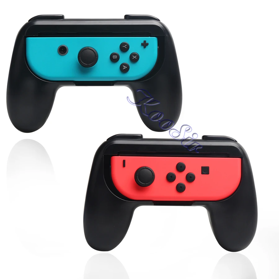 2 pcs Nintendoswitch Joy con Comfortable Grips Nintend switch Handle Holder Controller Wheels for Nintendo Switch Games