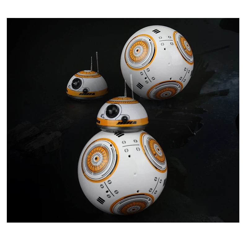 Smart Universe War Upgrade RC BB-8 Robot with Sound Action Figure Gift Toy BB-8 Ball Robot 2.4G Remote Control