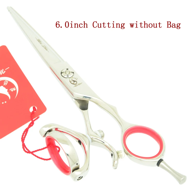 6," Meisha 360 градусов вращения набор ножниц для парикмахерской ножницы для стрижки волос+ филировочные ножницы JP440C ножницы для волос с сумкой, HA0349 - Цвет: HA0347 no bag 60