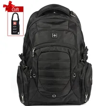 Alta calidad 2016 diseñador de la marca swissgear Swisswin mochila bolsas de viaje mochilas escolares 15.6 pulgadas bolsa de ordenador portátil de los hombres + Free regalo