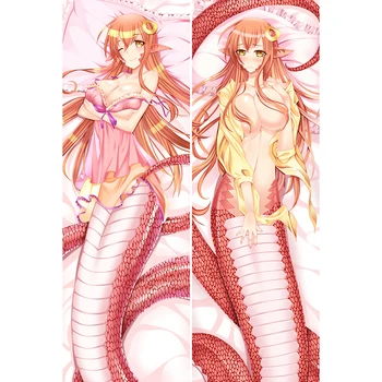 

monmusu quest Japanese Anime Hugging Pillows Male Body Pillow Cover Case Pillowcases Decorative Pillow Double-Sided 50X160CM
