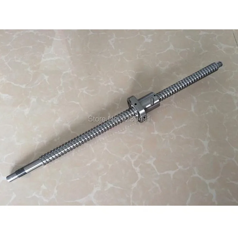 SFU1605 200 мм 250 300 350 400 450 500 550 600 650 шарикового винта BK12/BF12 конец механической обработке