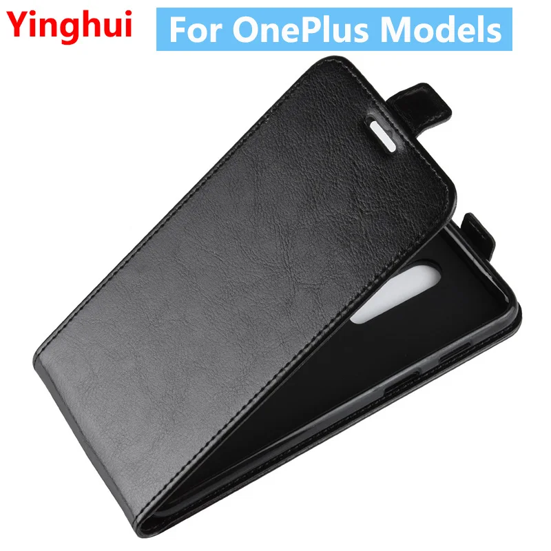 OnePlus 7 Pro 6 6T 5 5T Case Flip Leather For 5t Vertical Cover Phone | Мобильные телефоны и аксессуары