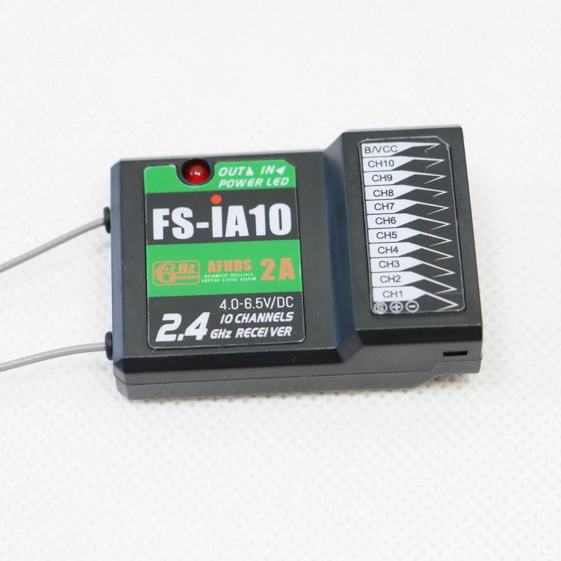

FS-IA10B Flysky Newest 10ch Receiver FS IA10B for Transmitter FS-I10 FS-I6S Remote FPV RC Heli Plane Quadcopter Drone