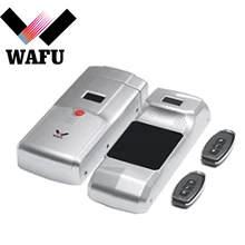 WAFU Keyless Entry Electronic Remote Indoor Touched Fingerprint Smart Door Lock Wireless 433mHZ Invisible Intelligent Lock Coder