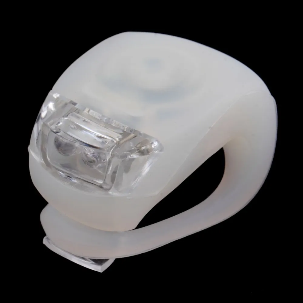 Flash Deal 1 pc Waterproof Silicone LED Bike Bicycle Cycling Head Front Rear Wheel LED Flash Light Lamp with LR1130 battery Newest 18