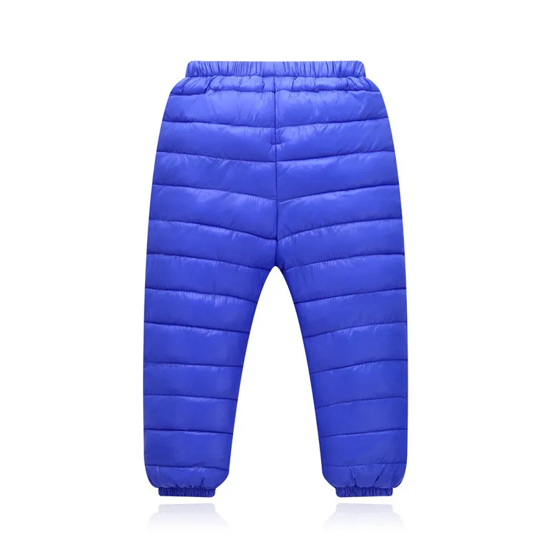 

Winter Hot Sale Children Pants Warm Thicken Down Pant Baby Boys And Girls New Fashion High Quality Solid Kids Trousers Clothes