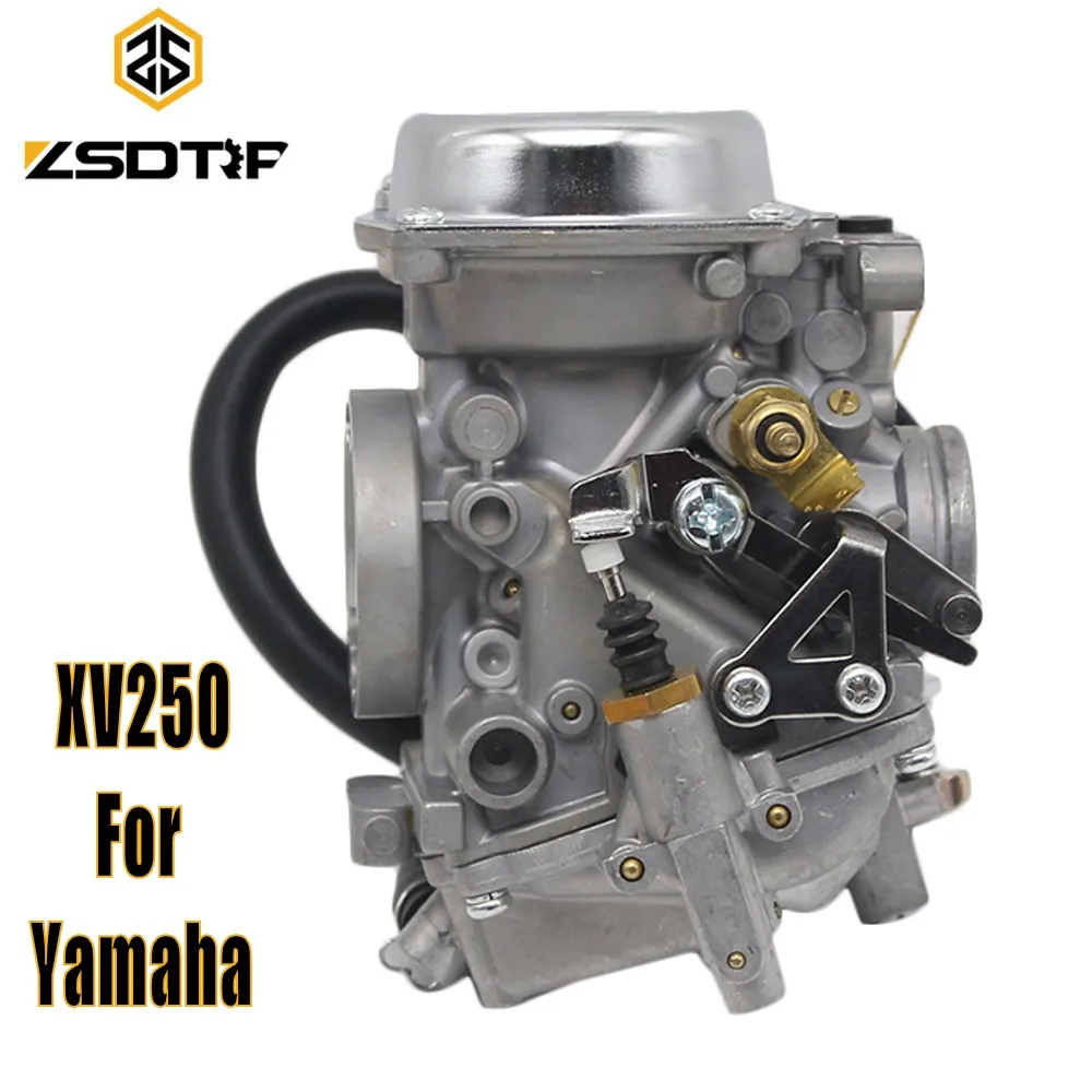 Acheter Carburateur en aluminium ZSDTRP XV250 26mm carburateur en aluminium pour Yamaha VX 250 Virago 250 v star 250 Route 66 1988 2014