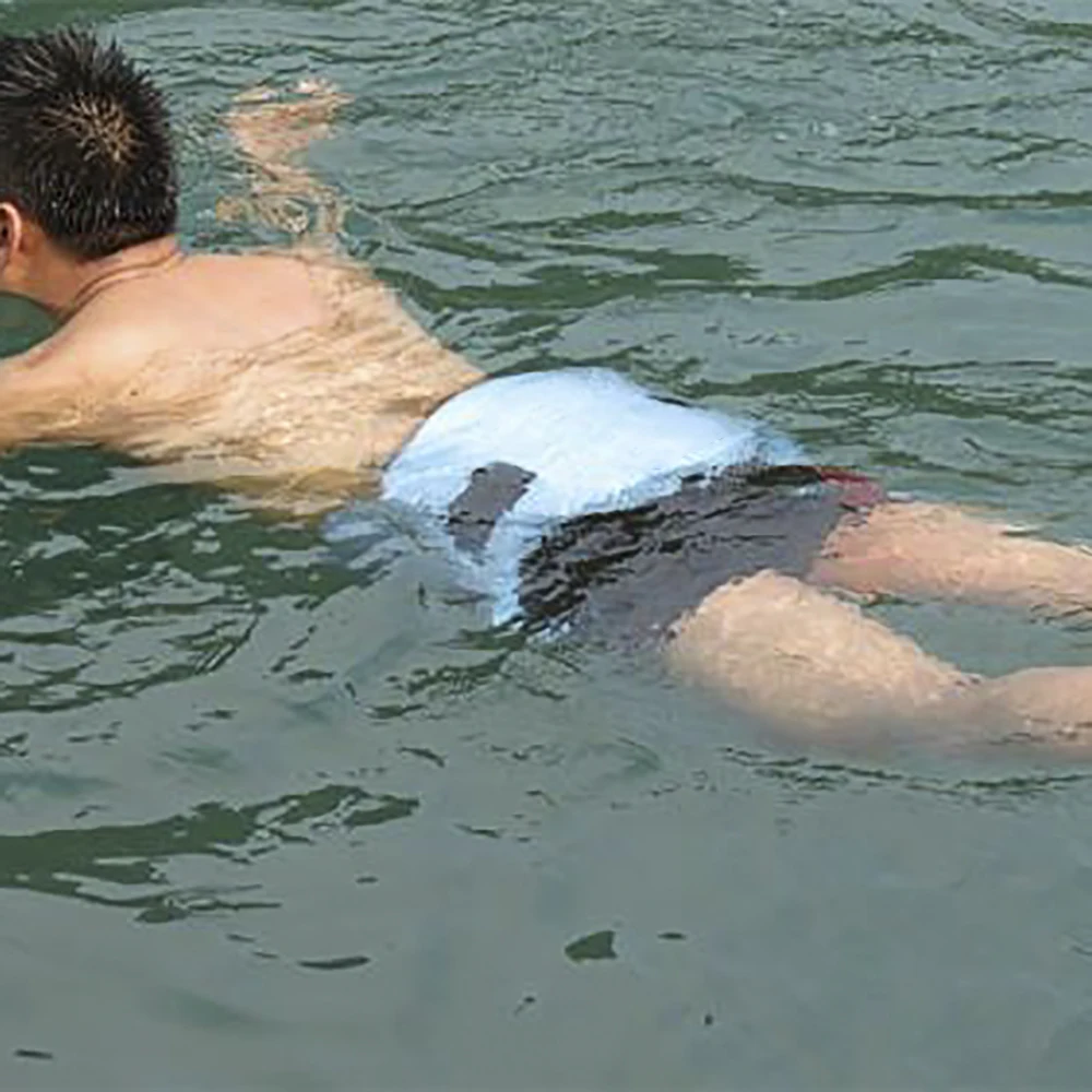 Обучения плаванию пояс безопасности назад в форме рыбы бассейн плавающей пояс ProtectorAid талии учиться плавать Kickboard для взрослых детей