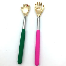 Золотой и Серебряный Бур ручной Телескопический из нержавеющей стали царапает старую голову музыка зуд царапает артефакт