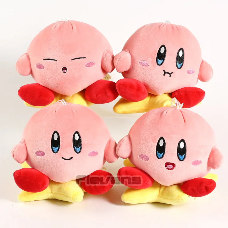 

Kawaii Kirby Cartoon Plush Toy Soft Stuffed Dolls 15cm