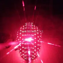Светодиодный костюм/шлем с led подсветкой/костюм со светящейся надписью/Александр робот/светодиодный ROBDT