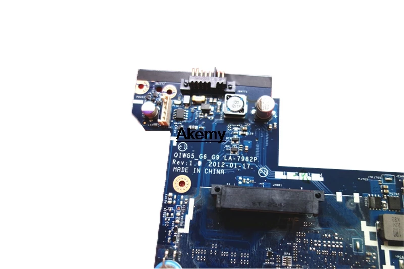 Материнская плата LA-7982P G580 для lenovo G580 QIWG5_G6_G9 LA-7982P REV: 1,0 материнская плата для ноутбука