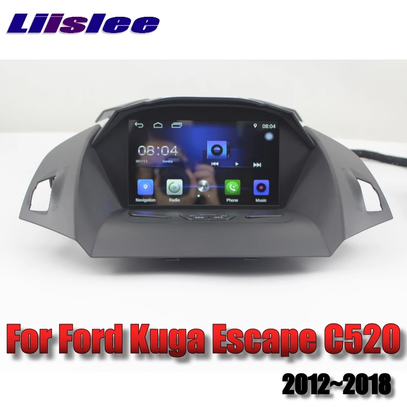 Sale For Ford Kuga Escape C520 2012~2018 LiisLee Car Multimedia TV DVD GPS Audio Hi-Fi Radio Stereo Original Style Navigation NAVI 4