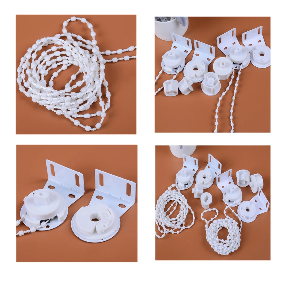 

Home Decor Bracket Chain Bead Curtain Accessories Window Treatments Hardware Roller Blind Shade 28mm/38mm Kit Cluth Control Ends