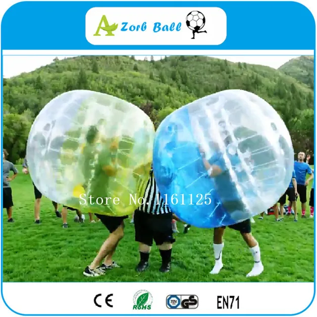 colorful inflatable bumper ball body bubble ball human hamster human size bubble