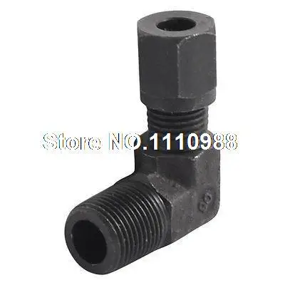 

3/8" PT Male Thread to 8mm Pipe Tube L Shape Elbow Quick Coupler Fitting