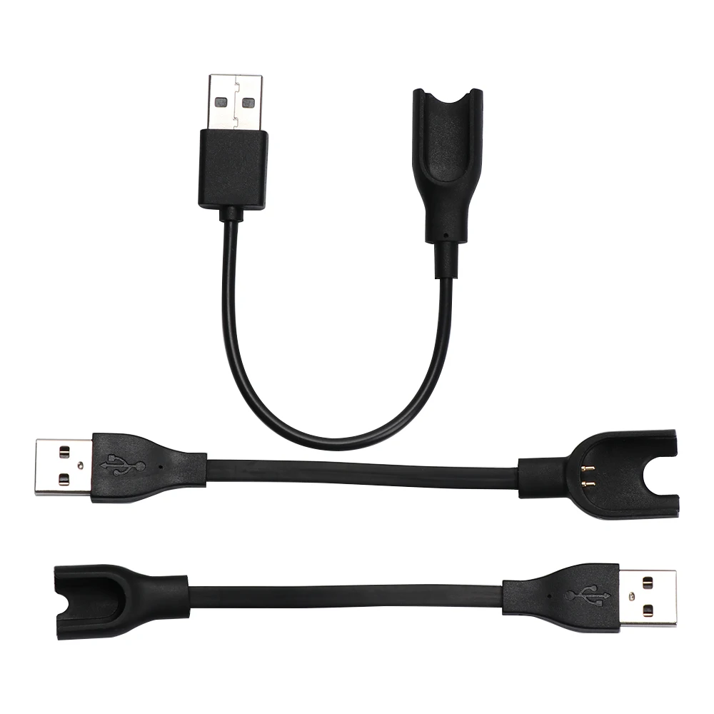 Зарядный шнур для Xiaomi Mi Band 3 сменный USB кабель зарядки фитнес трекер умный