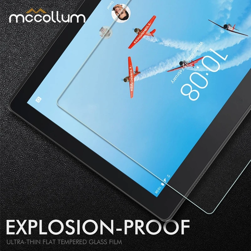 Закаленное стекло для Lenovo TAB E10 E7 E8 M10 M7 M8 P10 Защитная пленка экрана Tab 2 3 4 10