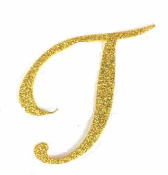 1pc Gold Letter A-Z Cake Topper Happy Birthday Cake Topper Baby Birthday Party Decoration Kids Cake Toppers For Party