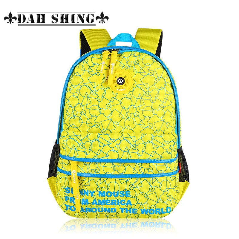 

Waterproof Nylon Children primary school bag girls boys printing backpack travel bag kids rucksack age 7-13 zipper closure