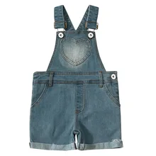 Новые летние комбинезоны для девочек детские проницаемые штаны-капри джинсы высокого качества для маленьких мальчиков детские повседневные модные шорты по оптовой цене