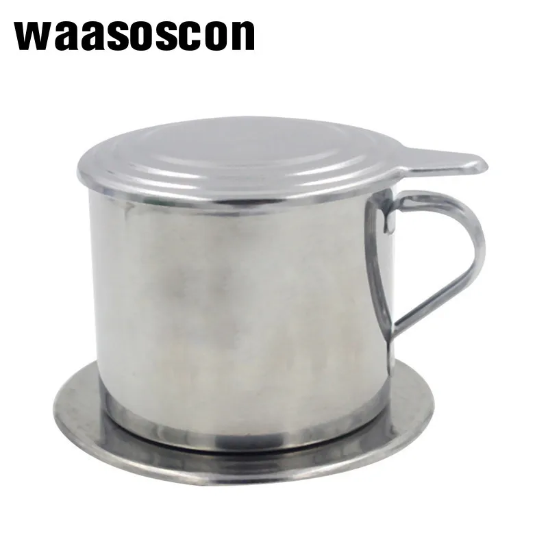 Office Home Traveling Stainless Steel Drip Coffee Filter Maker Pot Infuser Hot
