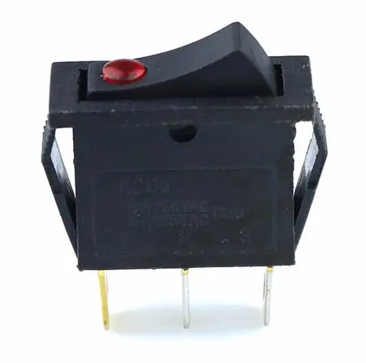 AC 16A 250 В 3 контактный SPDT KCD3 ВКЛ ВЫКЛ позиционный лодочный кулисный переключатель