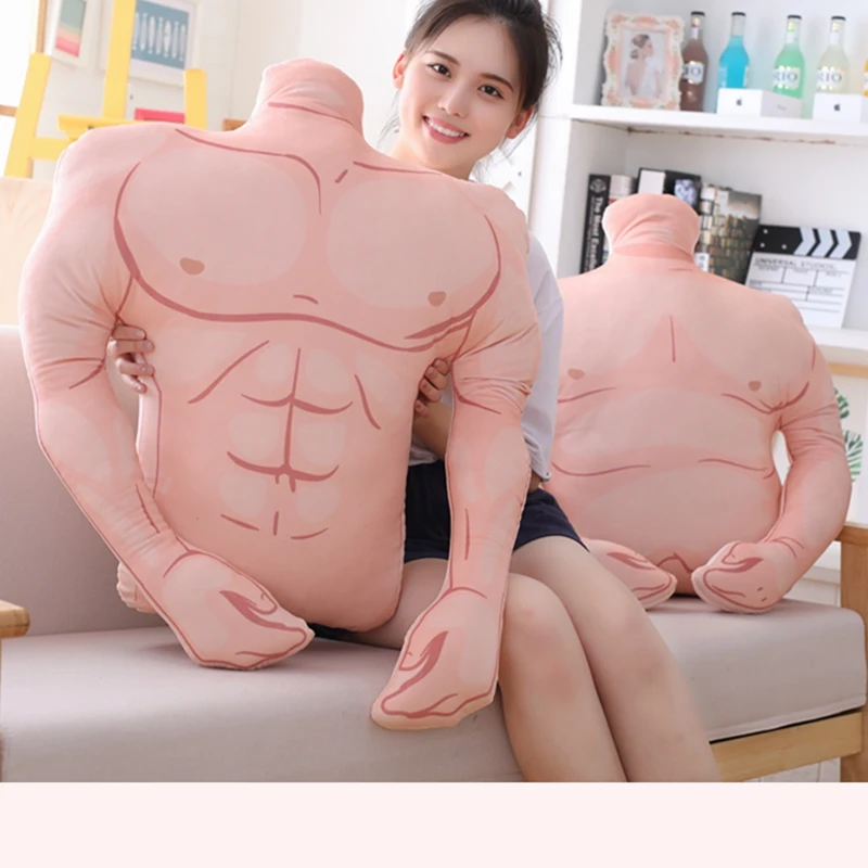 Мягкие подушки мускулистый человек Boyfriend Arm PlushToy задняя подушка большой комфорт Подушка креативный день рождения девушка подарок на день рождения