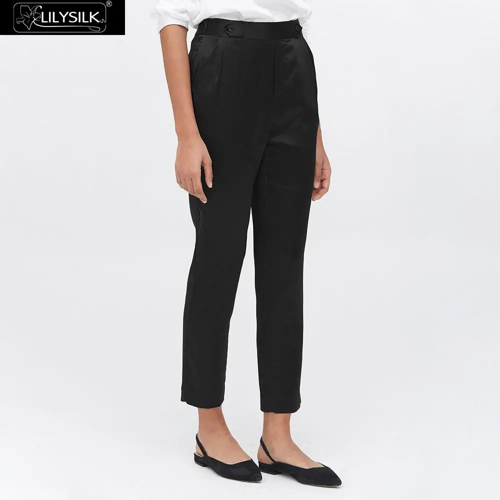 LILYSILK Pant 100 шелк комфорт подходят шелковые трубы женские новые