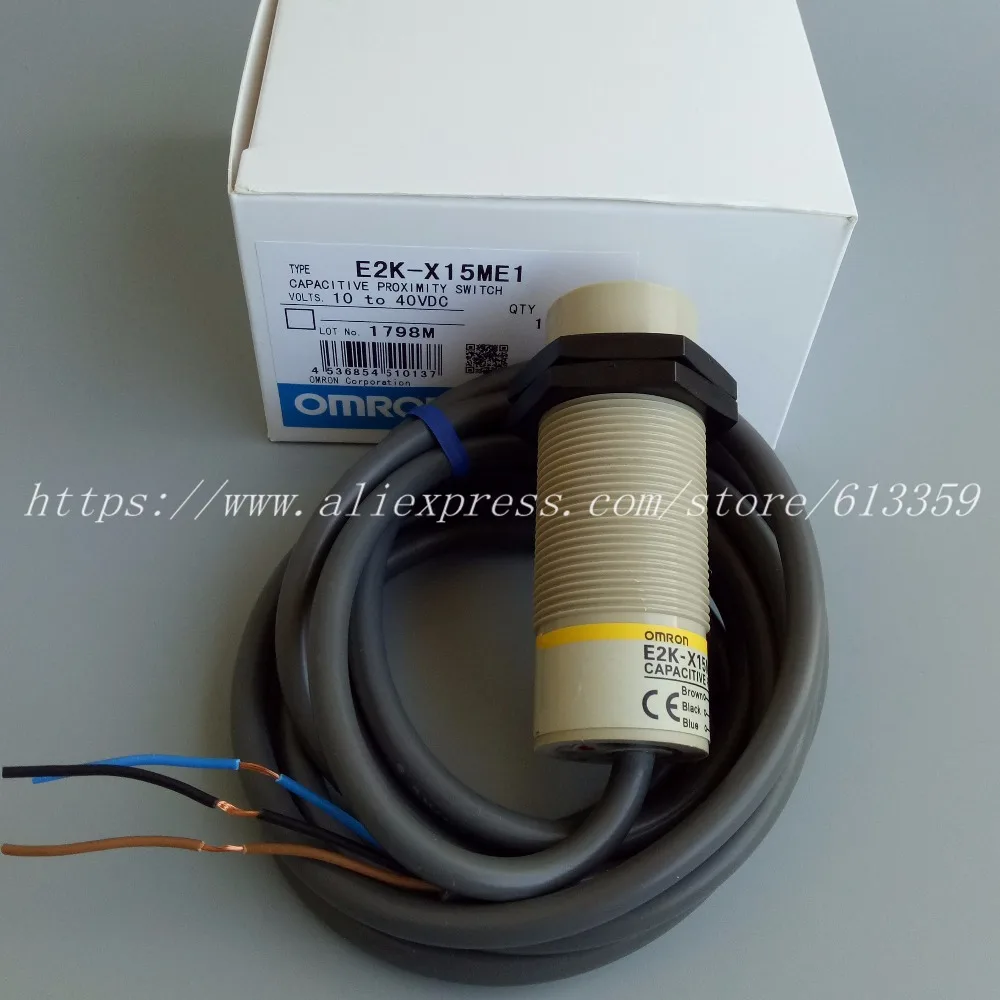 E2K-X15ME1 M30 Силовые транзисторы NPN NO Omron емкостной Бесконтактный переключатель Сенсор хорошее качество