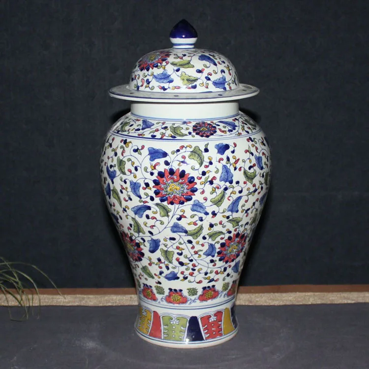 Ginger Jar Set Vases Decorative Accessories China Furniture And Arts Blue White Porcelain Ginger Jar Decorative Objects Figurines