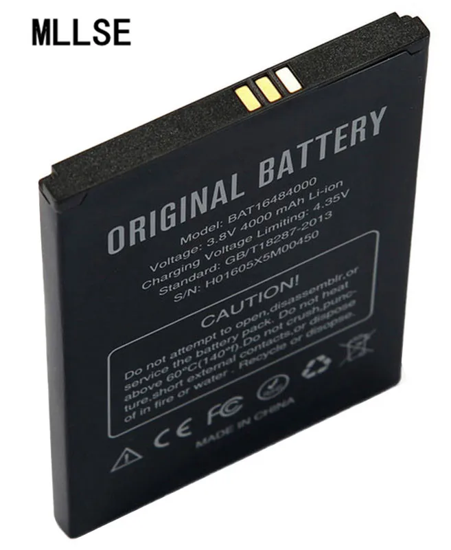 

MLLSE 4000mAh battery For DOOGEE X5 MAX Pro Mobile phone battery