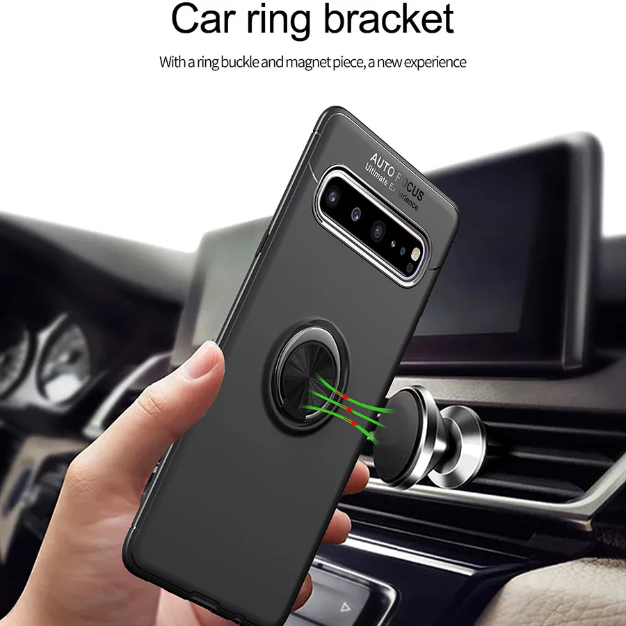 

Invisible Ring for Samsung Galaxy S10 5G Case Galaxy S10 Plus Cover Ring Bracket Phone for Samsung Galaxy S10E Cases S10 Plus