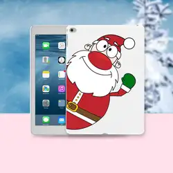Новое поступление Рождество Санта Клаус оленей защитный чехол для Apple iPad Air 2 Mini 2 4